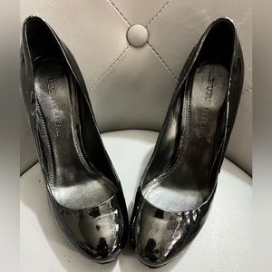 Burberry Black Patent Leather Stilettos Pumps